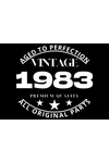 Kép 1/3 - Aged to perfection - 1983 - Születésnapi póló
