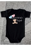 Kép 1/2 - Nagytesó leszek - macis - Kistestvér érkezését bejelentő nagytesós baba body/gyerek póló