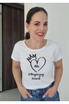 Kép 1/3 - Niki (saját név) - A menyasszony brancsa - Egyedi lánybúcsús póló a csapatnak