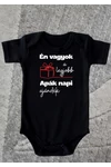 Kép 1/2 - Én vagyok a legjobb Apák napi ajándék - Apát köszöntő - Apák napi baba body/gyerek póló