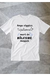 Kép 1/2 - Anya vigyázz a kistesómra - mert én bölcsibe megyek (saját ovis jellel) - fiúknak - Bölcsibe induláshoz emlék gyerek póló/baba body