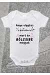 Kép 2/2 - Anya vigyázz a kistesómra - mert én bölcsibe megyek (saját ovis jellel) - lányoknak - Bölcsibe induláshoz emlék gyerek póló/baba body