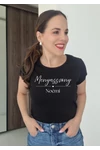 Kép 1/2 - Menyasszony - Noémi(saját név) - Egyedi lánybúcsús póló menyasszonyoknak