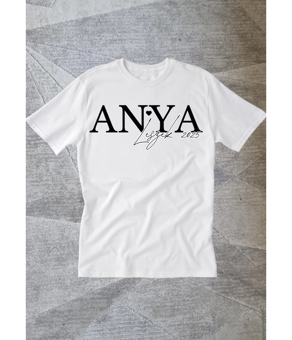 Anya leszek - 2025 - Babavárást bejelentő póló Anyának