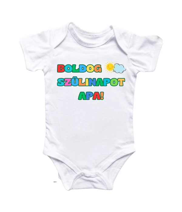 Boldog szülinapot Apa! - Gyerek póló/baba body