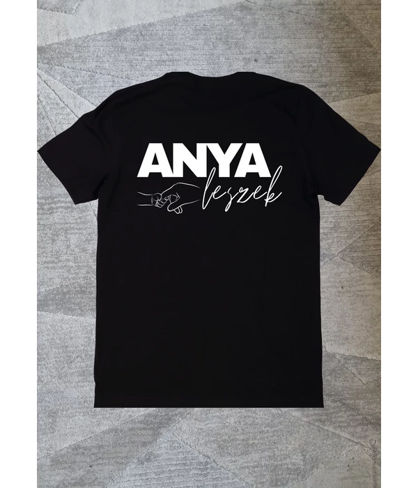 Anya leszek - Babavárást bejelentő póló Anyának