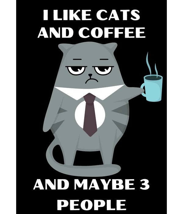 I like cat and coffee